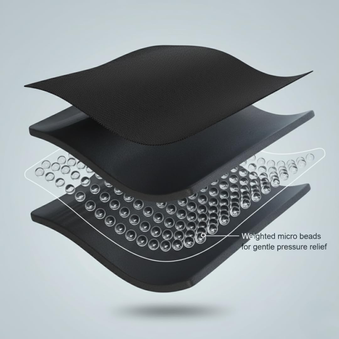 Verschillende lagen materiaal foto van FocusMask voor The Focus Club