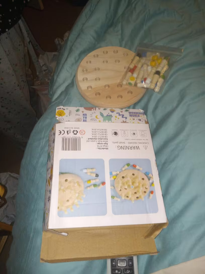 Review foto in bed spelen Sticky Memory van The Focus Club