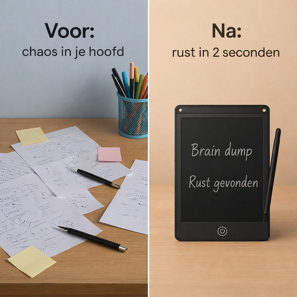 Voor en Na foto van de FocusPad voor de FocusClub