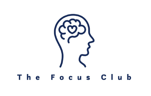Het logo van The Focus Club transparant ingesteld